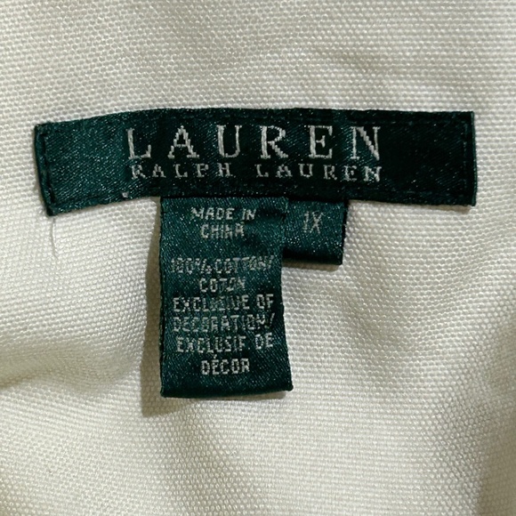 Ralph Lauren Cream Blazer Jacket Cotton Womens Classic Lightweight - Picture 5 of 12